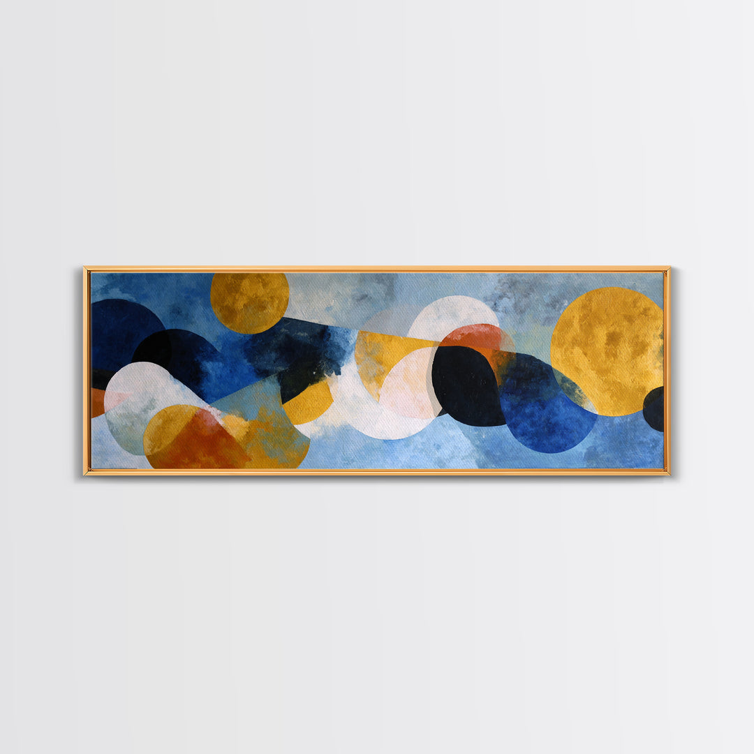 High Contrast Gallery Abstract Canvas Print, Modern Art, Minimalist Decor, Living Room Decor, Abstract Art, Modern, Art Deco, MOD-3x1-88