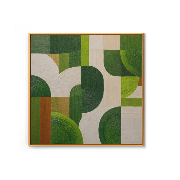 Green Botanical Study Canvas Print, Monochrome Art, Neutral Decor, Living Room Decor, Fine Art, Mono, Home Decor, Poster, MON-1x1-75