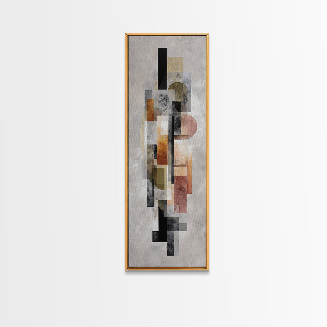 Black Ink Abstract Canvas Print, Monochrome Art, Luxury Decor, Living Room Decor, Abstract Art, Mono, Printable Wall Art, MON-1x3-90
