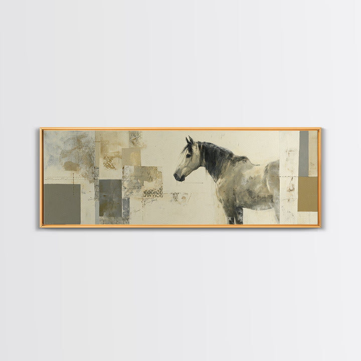 Monochrome Cat Portrait Framed Canvas Print, Monochrome Art, Art Prints, Living Room Decor, Fine Art, Mono, Apartment Decor, MON-3x1-51