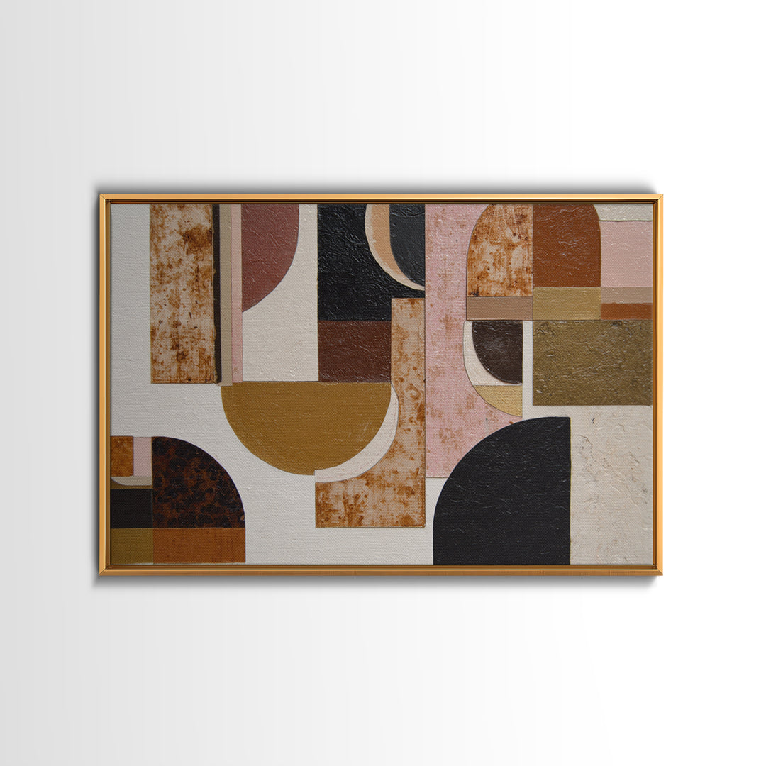 Brown Leather and Whiskey Still Life Framed Canvas Print, Monochrome Art, Dark Academia Decor, Living Room Decor, Mono, MON-3x2-27
