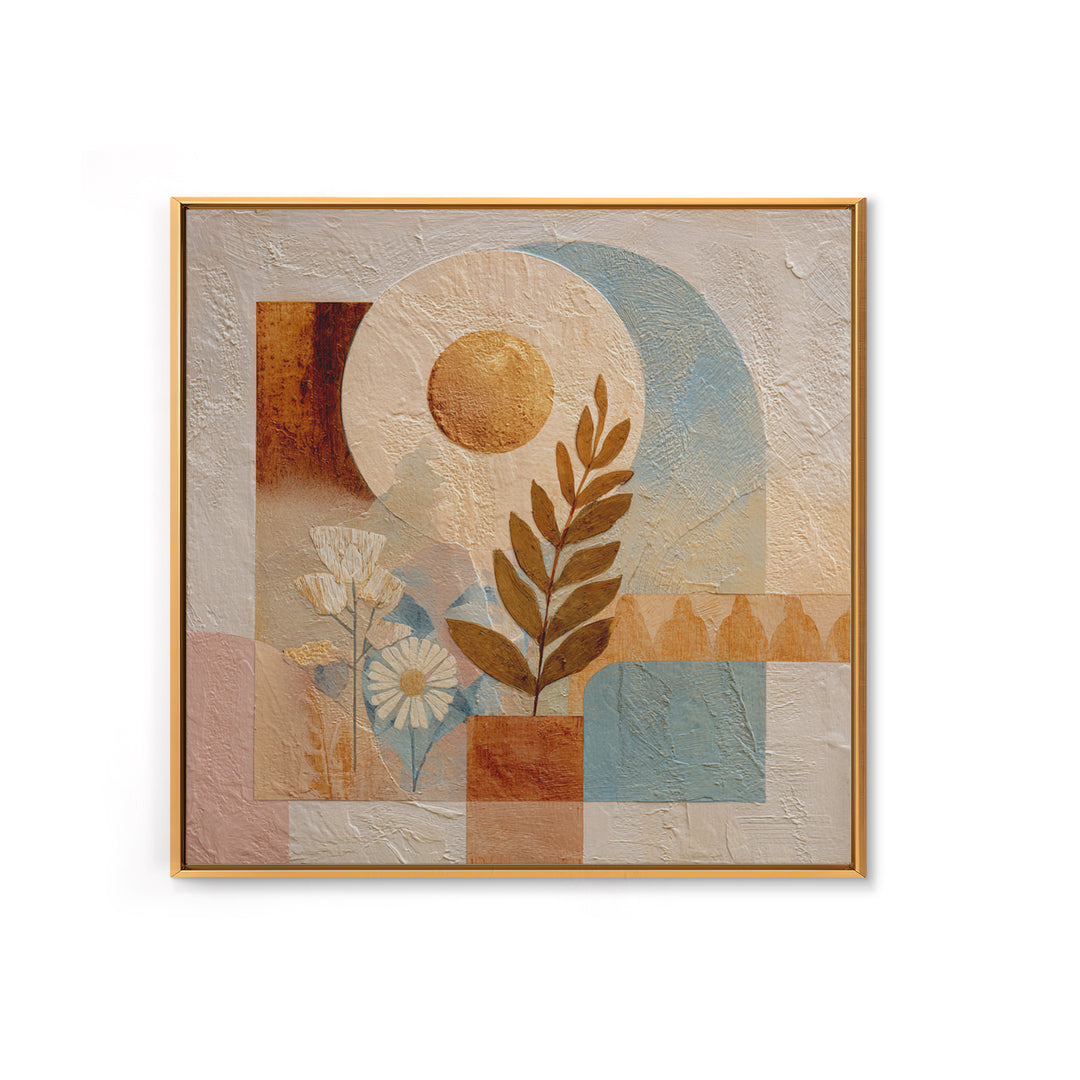Camel Silhouette Beneath Crescent Moon Canvas Print, Moroccan Art, Modern Decor, Living Room Decor, Fine Art, Marrakesh, MOR-1x1-59
