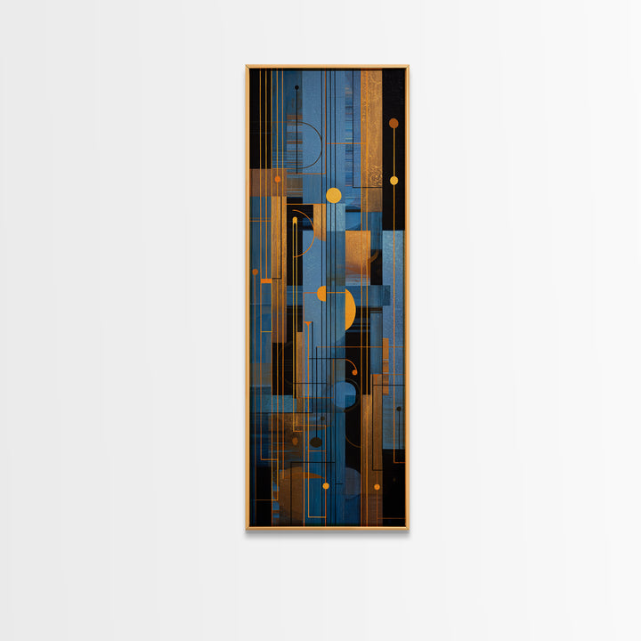 Album Cover Abstract Grid Canvas Print, Music Studio Art, Music Lover, Studio Decor, Abstract Art, Rhythm, Minimalist Decor, MSA-1x3-78