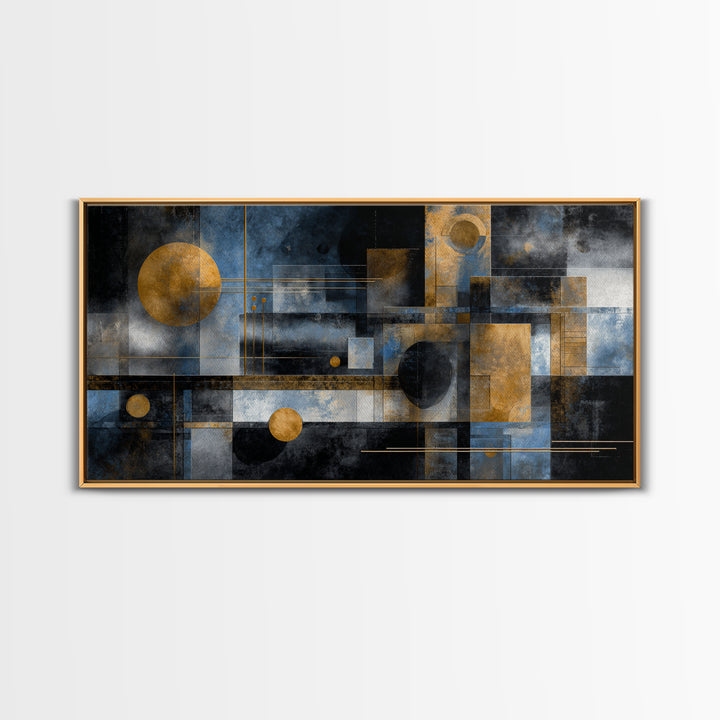Album Cover Abstract Grid Canvas Print, Music Studio Art, Room Decor, Studio Decor, Abstract Art, Rhythm, Printable Art, MSA-2x1-62