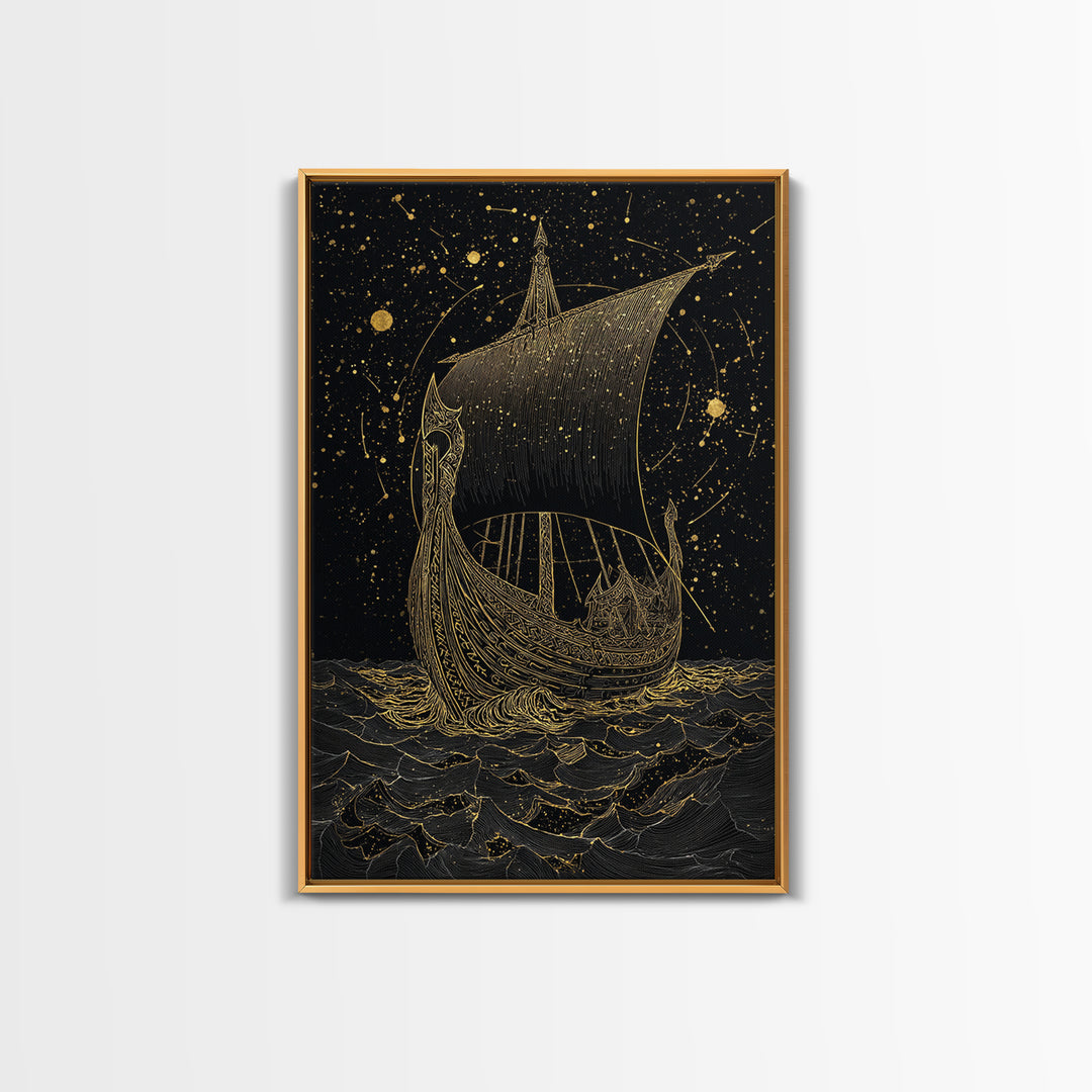 Norse Naglfar Viking Ship Artwork Canvas Gold Art And Canvas Art Nor norse-naglfar-viking-ship-artwork-canvas-gold-art-and-canvas-art-nor