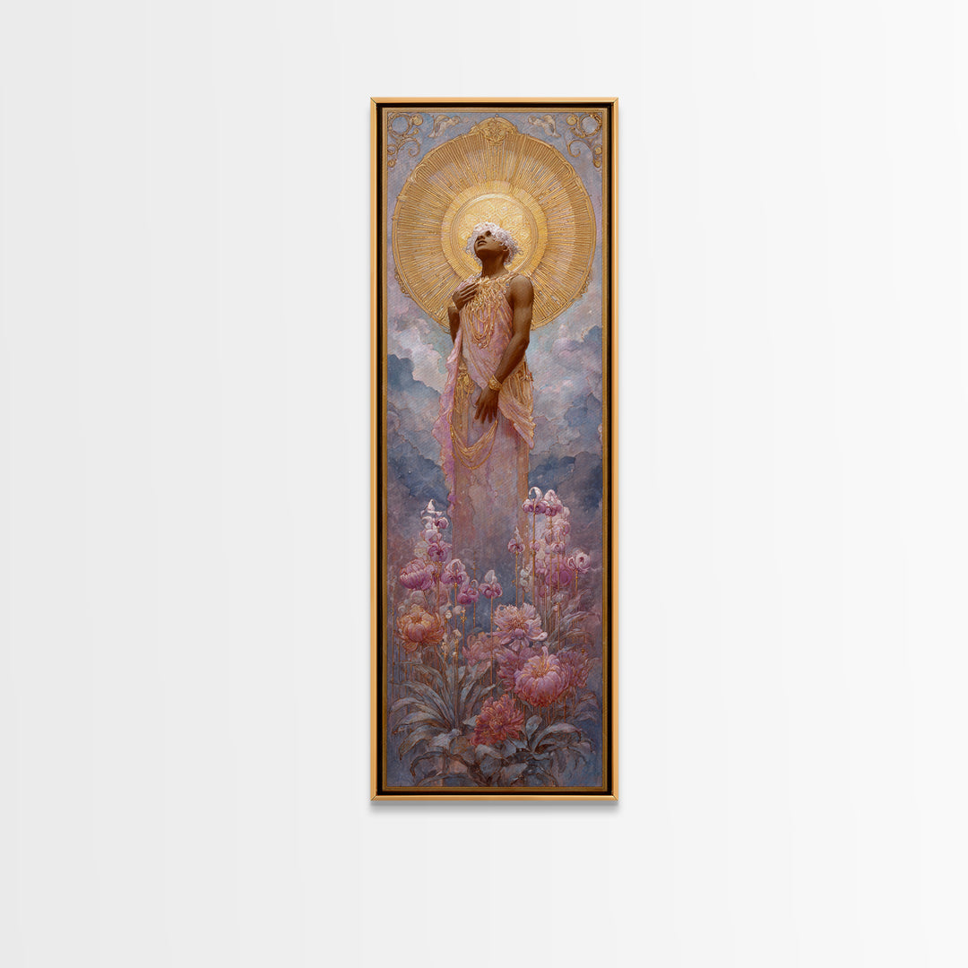 Apollo Sun God Canvas Print, Mythological Art, Canvas Painting, Living Room Decor, Fine Art, Legend, Textured Painting, MYT-1x3-18