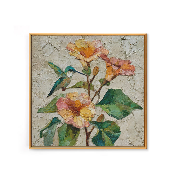 Tree of Life Framed Canvas Print, Nature Art, Mountain Art, Living Room Decor, Oil Painting, Nature, Minimalist Decor, NAT-1x1-63