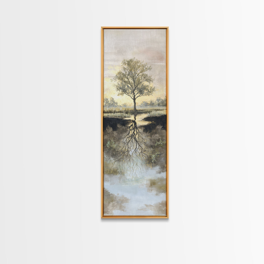 Tree of Life Canvas Print, Nature Art, 3d Wall Art, Living Room Decor, Fine Art, Nature, Nature Wall Art, Landscape Print, NAT-1x3-51