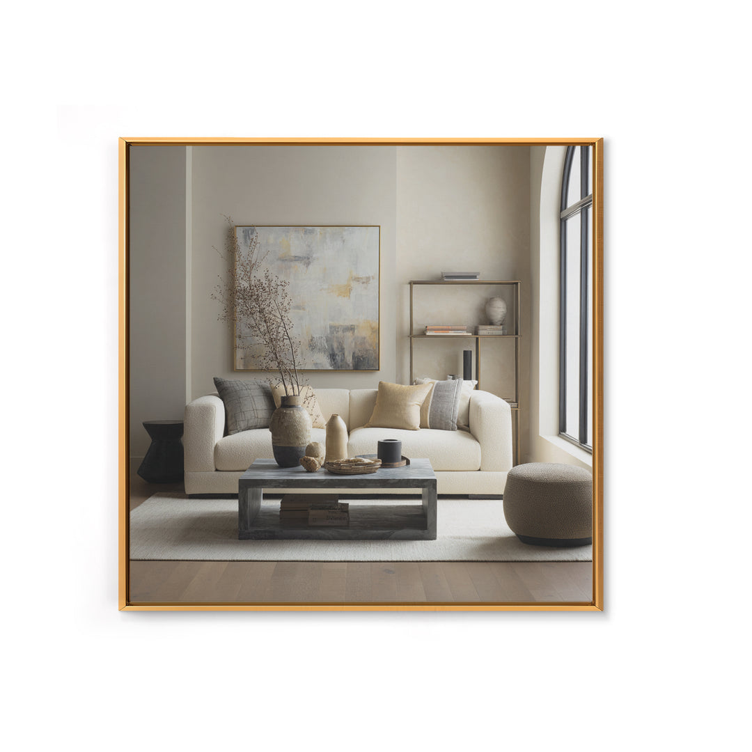 Monochrome Bridge Structure Framed Canvas Print, Office Art, Canvas Print, Office Decor, Abstract Art, Focus, Art Print, OFF-1x1-58