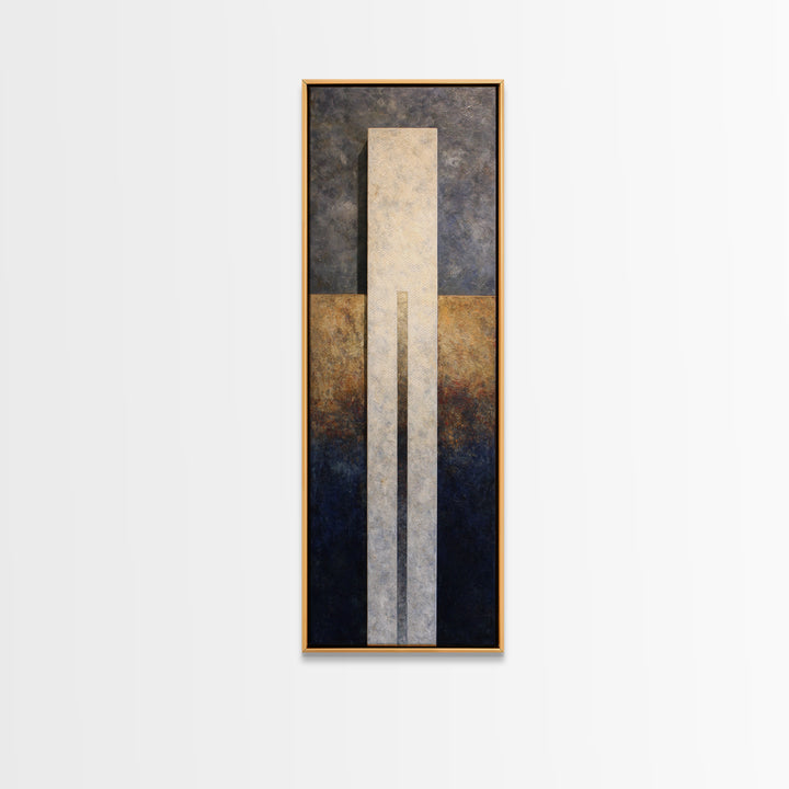 Balanced Stone Composition Canvas Print, Office Art, Boho Decor, Office Decor, Oil Painting, Focus, Digital Art, Pet Portrait, OFF-1x3-12