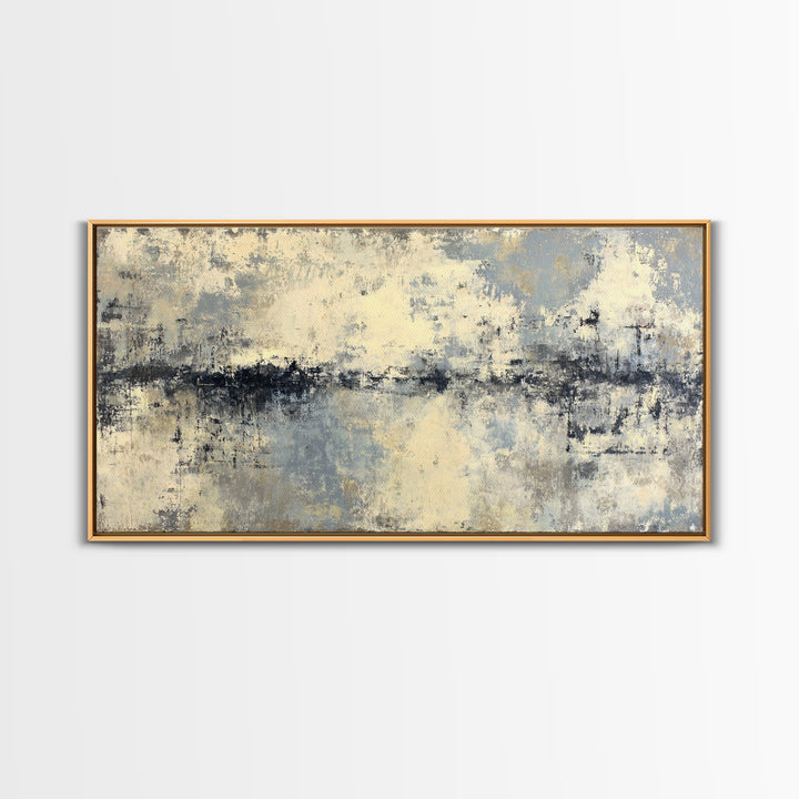 City Map Abstract Framed Canvas Print, Office Art, Fine Art Print, Office Decor, Abstract Art, Focus, Poster, Wall Decor, OFF-2x1-16