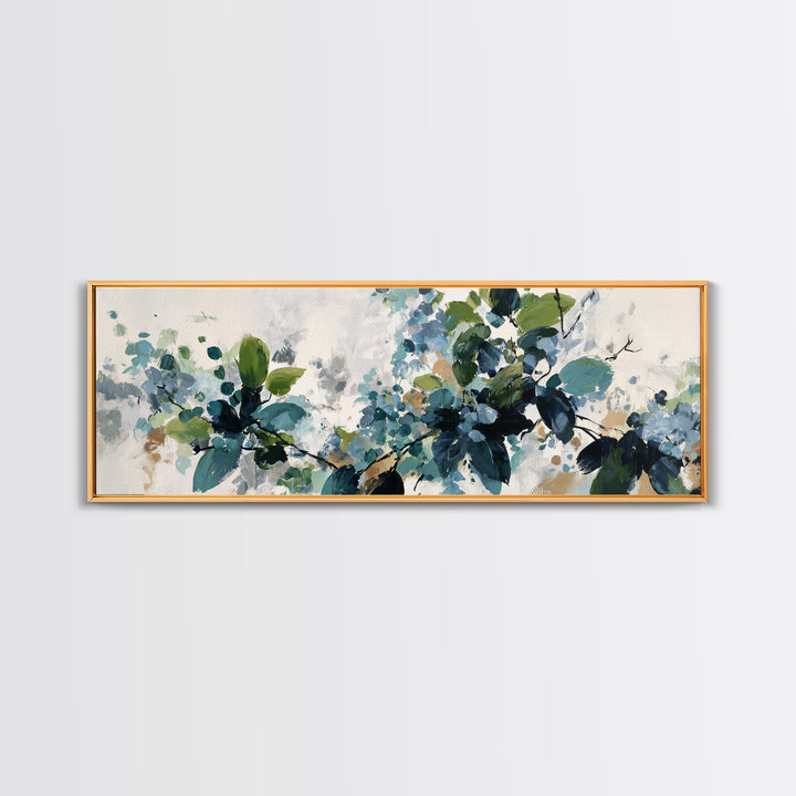 Modern Botanical Print Canvas Print, Office Art, Canvas Print, Office Decor, Oil Painting, Focus, Art Print, Room Decor, OFF-3x1-20