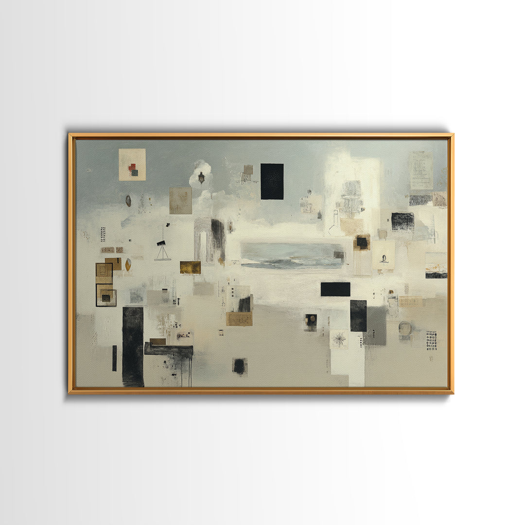 Dignified Neutral Landscape Canvas Print, Office Art, Living Room Decor, Office Decor, Fine Art, Focus, Fine Art Print, OFF-3x2-11