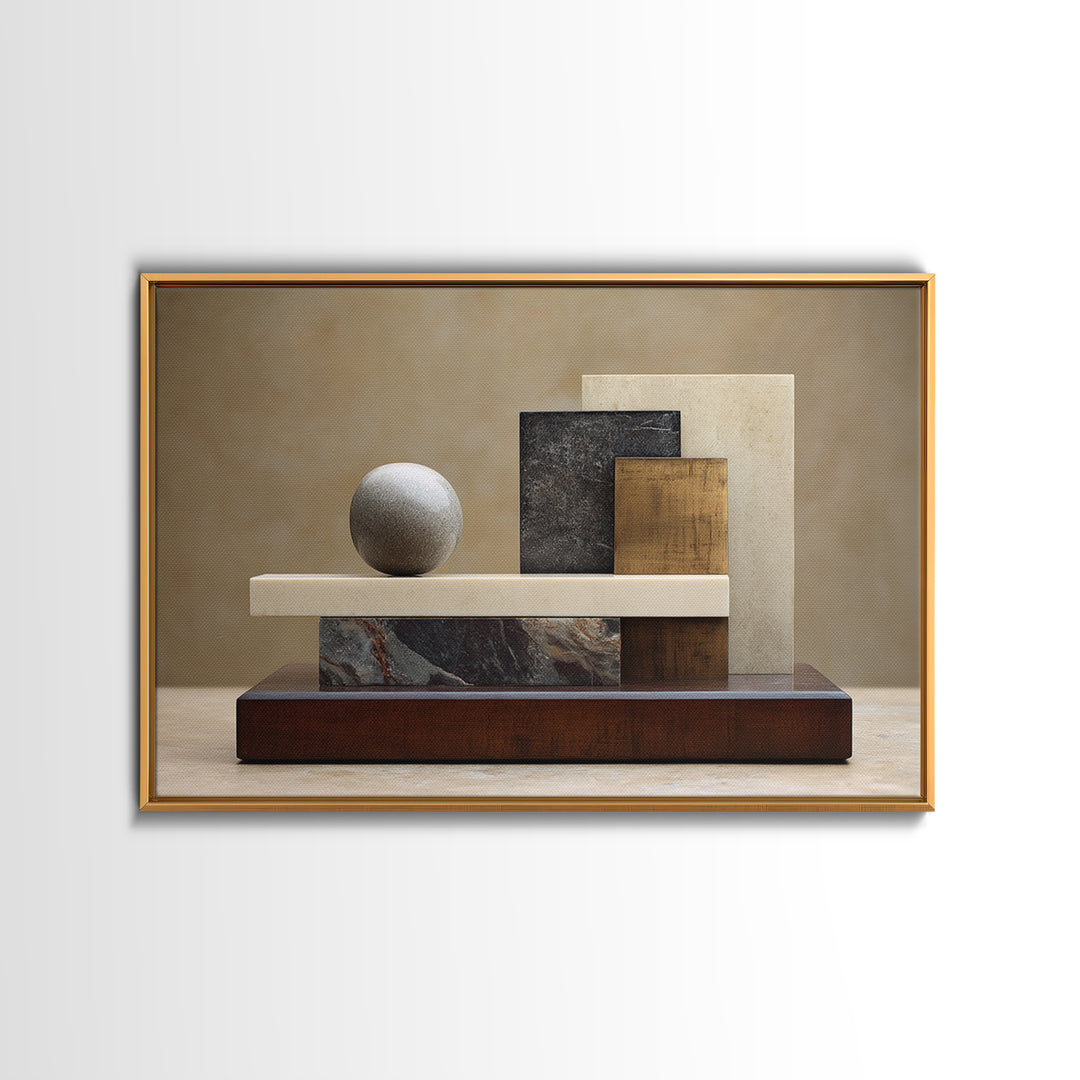 Balanced Stone Composition Canvas Print, Office Art, Wall Prints, Office Decor, Abstract Art, Focus, Cubicle Decor, OFF-3x2-52