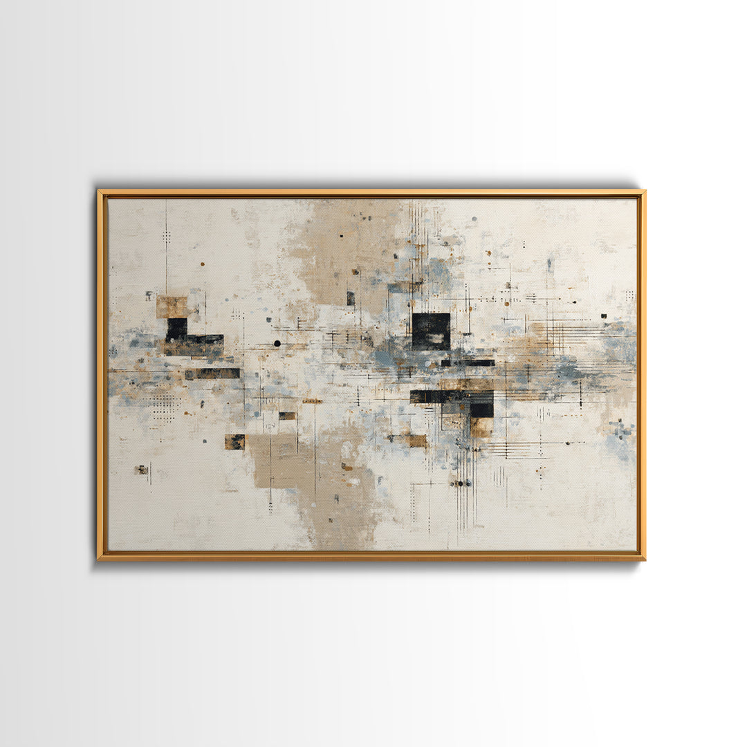 Subtle Motivational Symbol Using Arrows Without Text Canvas Print, Office Art, Office Decor, Watercolor Art, Focus, OFF-3x2-67
