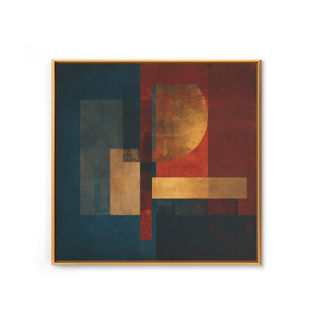 Album Cover Abstract Without Readable Text Canvas Print, Recording Studio Art, Music Art, Studio Decor, Fine Art, Analog, RSA-1x1-22