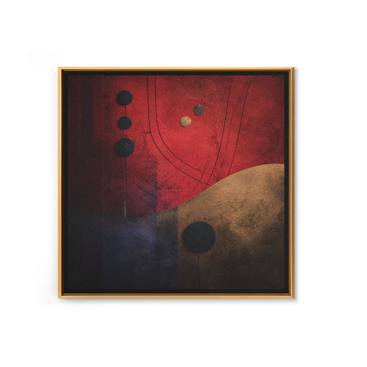 Album Cover Abstract Without Readable Text Canvas Print, Recording Studio Art, Music Wall Decor, Studio Decor, Abstract Art, RSA-1x1-94
