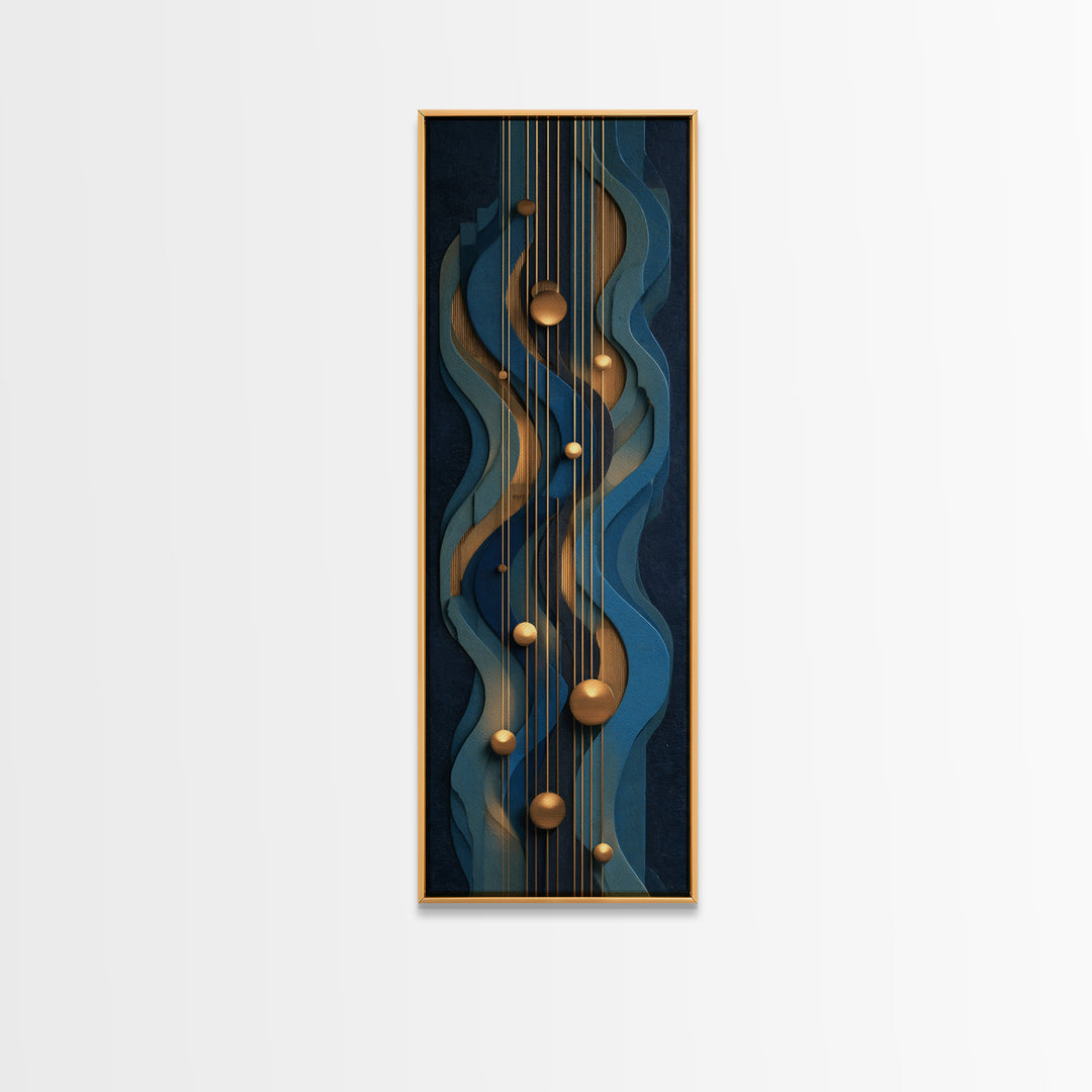 Sound Booth Foam Pattern Transformed into Design Canvas Print, Recording Studio Art, Music Room Decor, Studio Decor, Analog, RSA-1x3-12