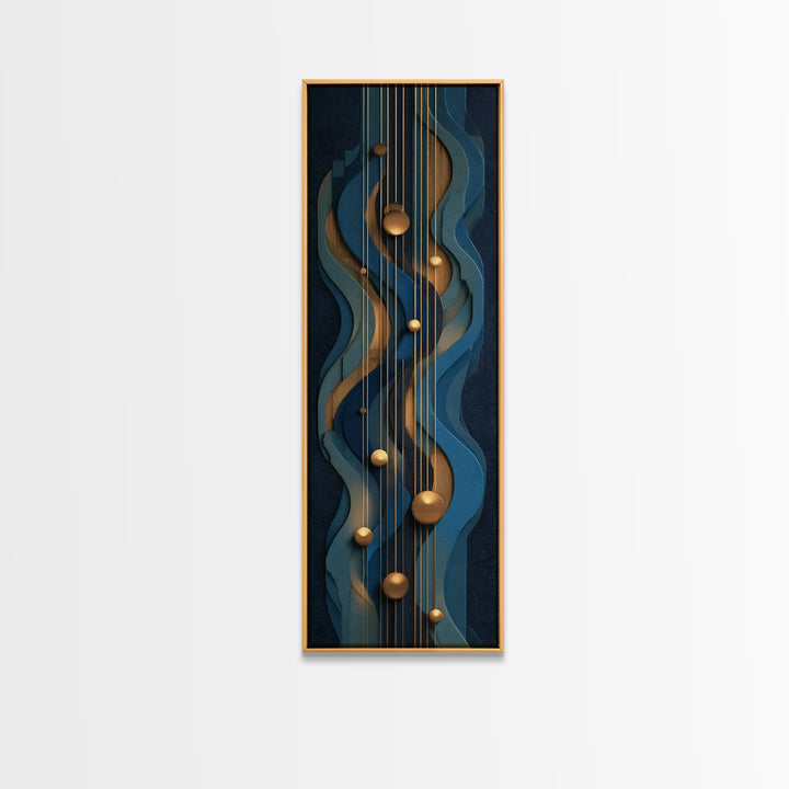 Sound Booth Foam Pattern Transformed into Design Canvas Print, Recording Studio Art, Music Room Decor, Studio Decor, Analog, RSA-1x3-12