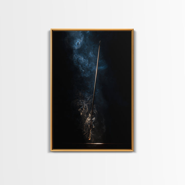 Conductor Baton and Sheet Shapes Without Text Framed Canvas Print, Recording Studio Art, Home Decor, Studio Decor, Analog, RSA-2x3-2