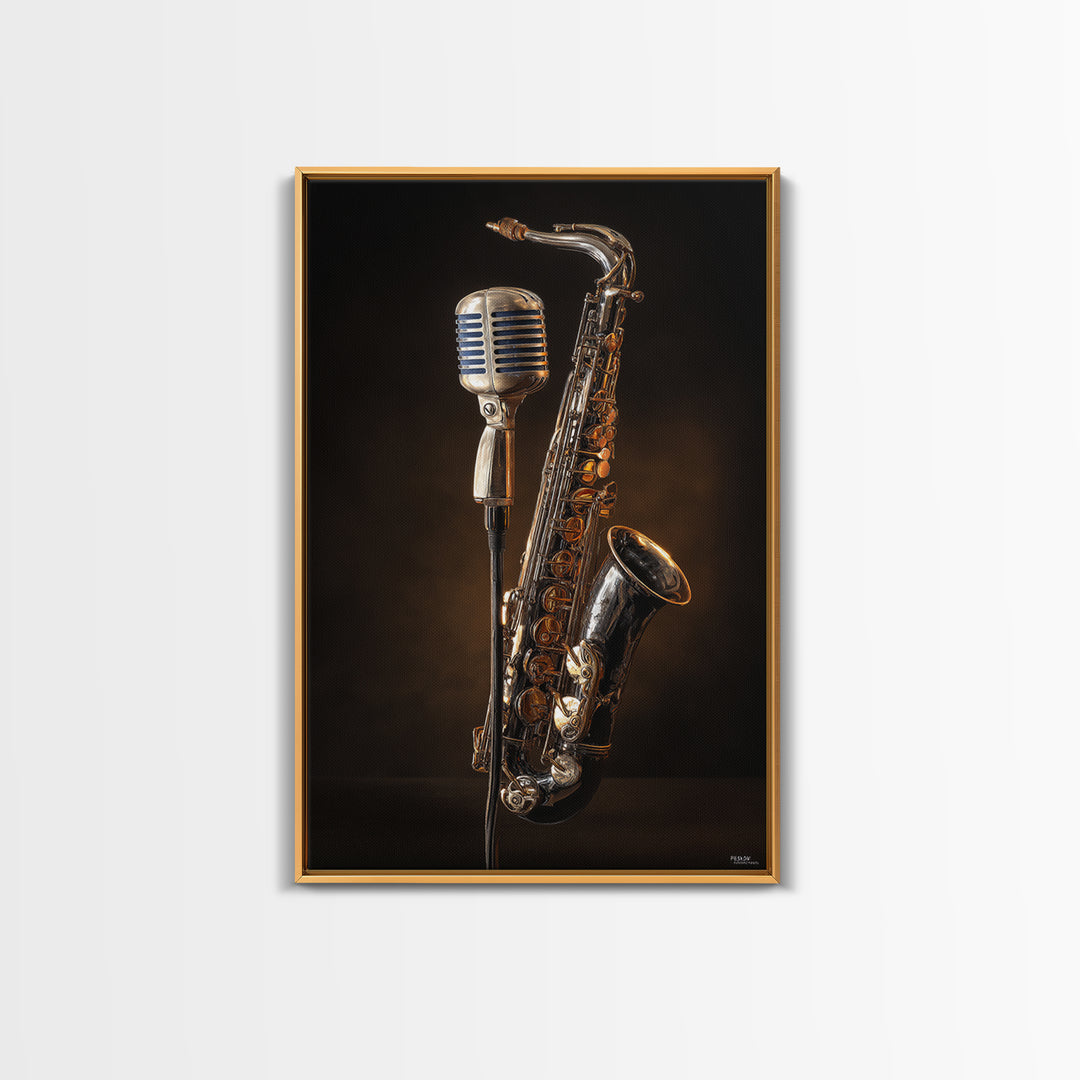 Microphone Cable Forming Elegant Line Art Canvas Print, Recording Studio Art, Luxury Decor, Studio Decor, Abstract Art, Analog, RSA-2x3-5