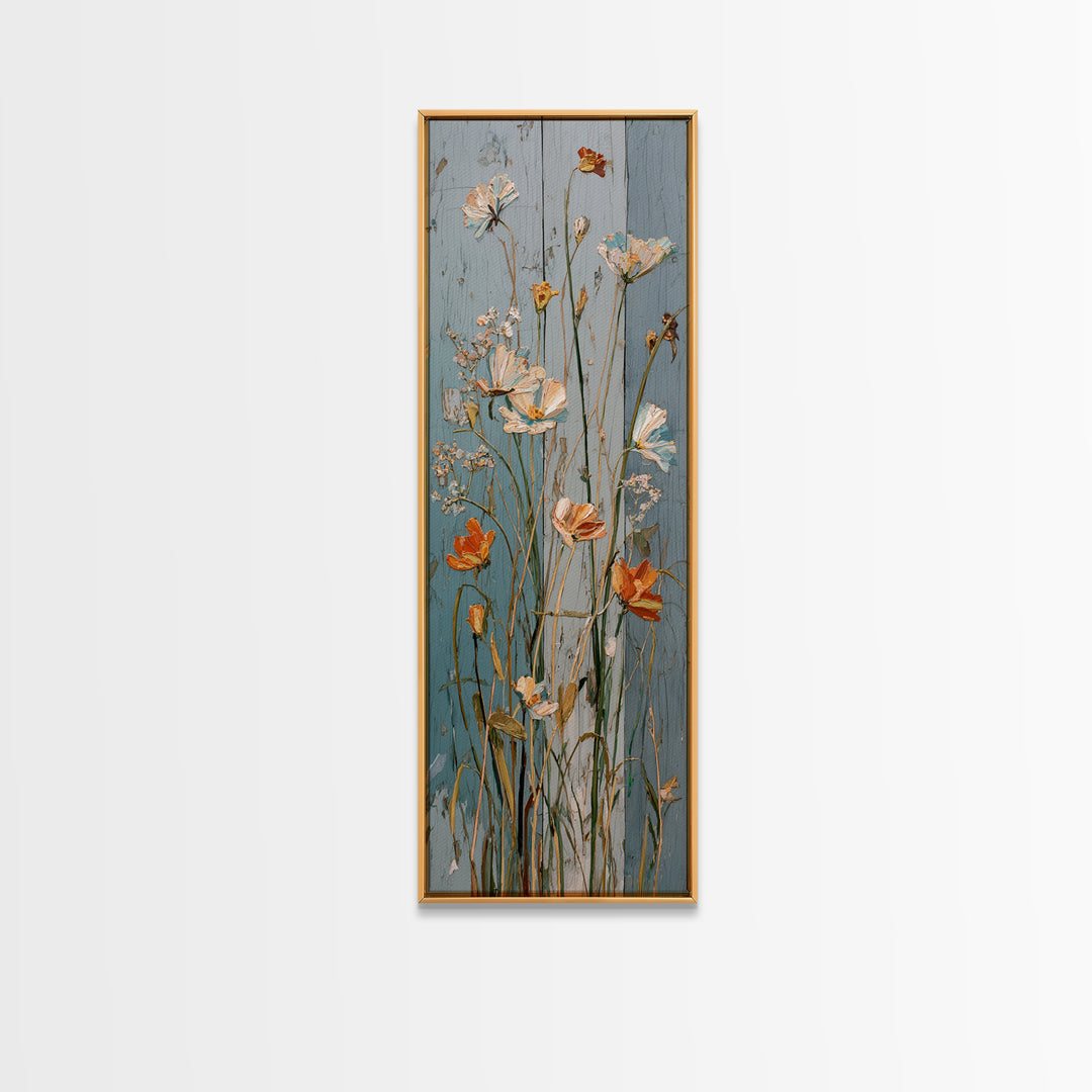 Campfire under a Starry Sky Framed Canvas Print, Rustic Art, Downloadable Art, Farmhouse Decor, Fine Art, Rustic, RUS-1x3-46
