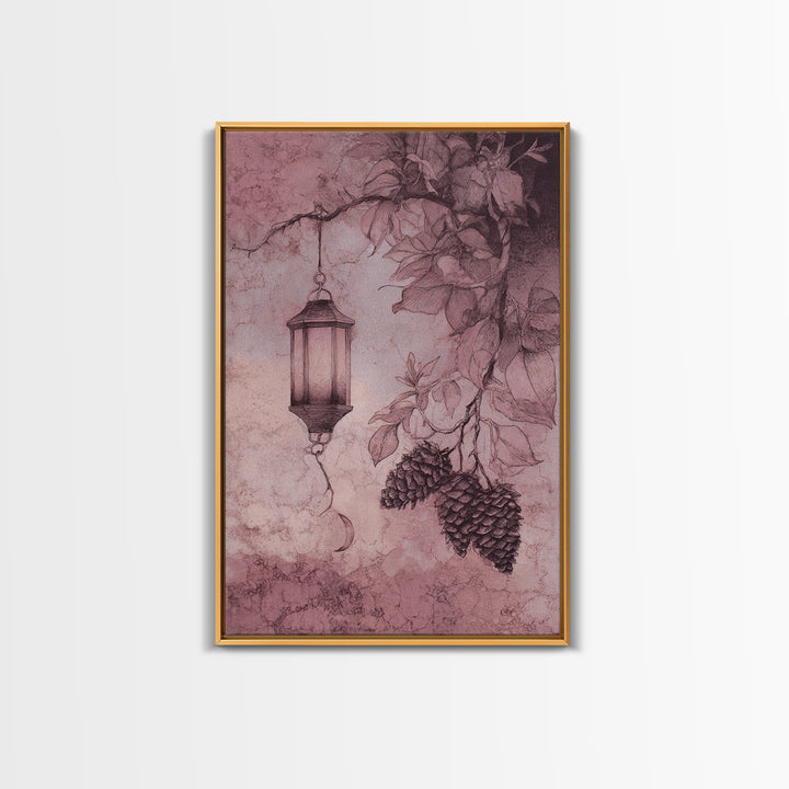Campfire under a Starry Sky Framed Canvas Print, Rustic Art, Printable Wall Art, Farmhouse Decor, Fine Art, Rustic, Wood Art, RUS-2x3-90