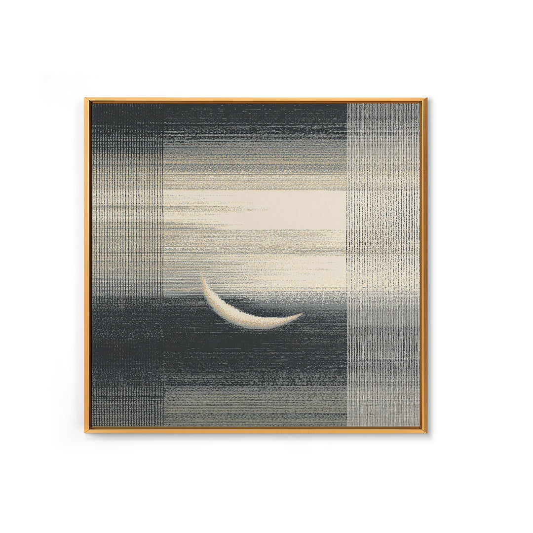 Hygge Candle and Pine Branch Still Life Framed Canvas Print, Scandinavian Art, Scandinavian, Living Room Decor, Nordic, SCA-1x1-100