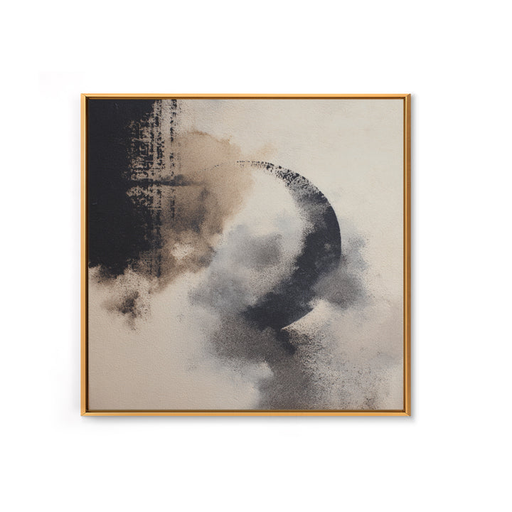 Scandinavian Textile Pattern Framed Canvas Print, Scandinavian Art, Textured Painting, Living Room Decor, Fine Art, Nordic, SCA-1x1-40