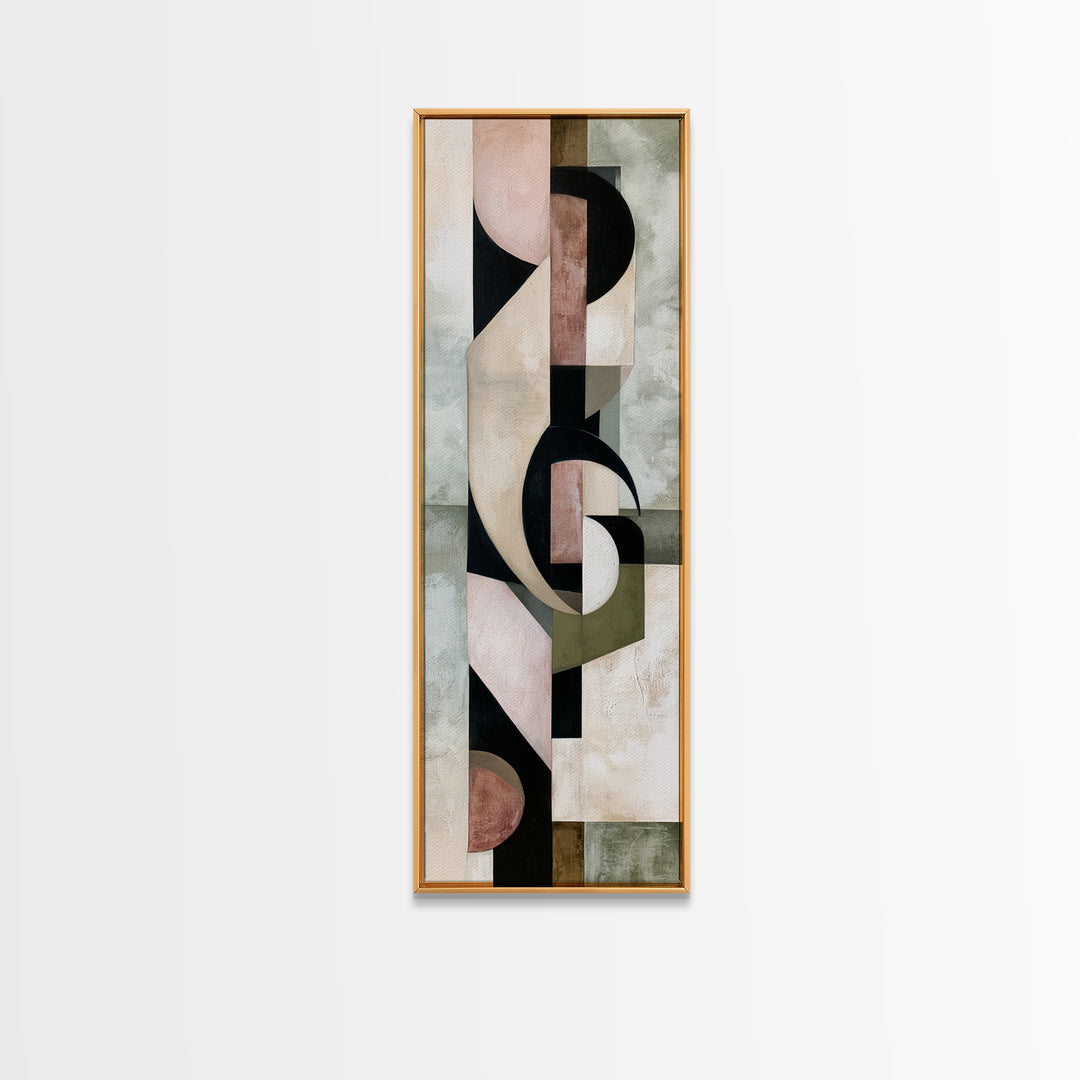 Calm Lake Dock Canvas Print, Scandinavian Art, Printable, Living Room Decor, Fine Art, Nordic, Abstract Wall Art, Boho Wall Art, SCA-1x3-99