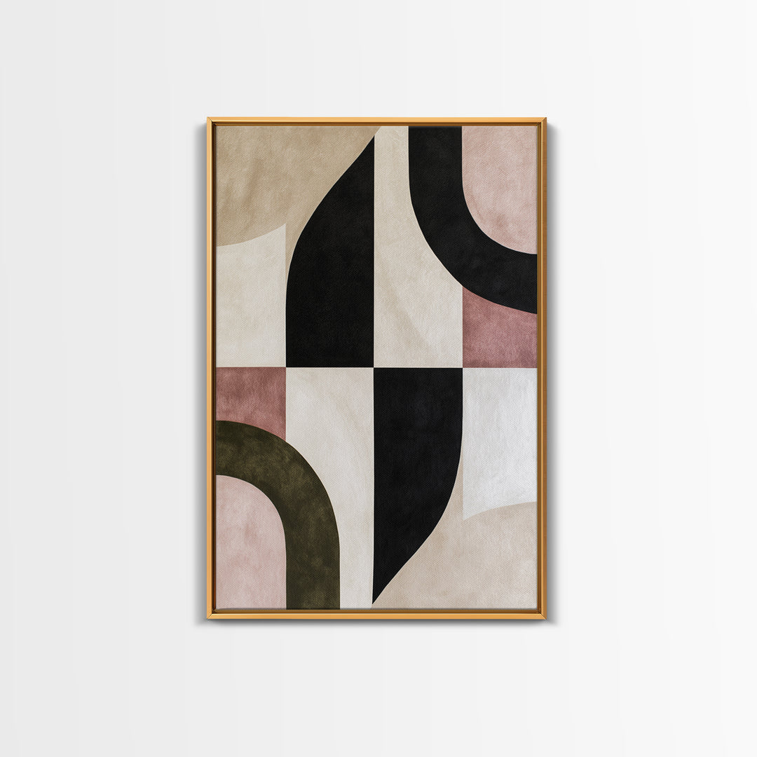 Soft Wool Texture Abstract Canvas Print, Scandinavian Art, Living Room Decor, Abstract Art, Nordic, Living Room Wall Art, SCA-2x3-27