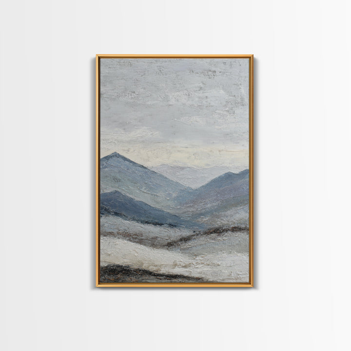 Minimal Sun over Pine Forest Canvas Print, Scandinavian Art, Wall Art Print, Living Room Decor, Nordic, Fine Art Print, SCA-2x3-49