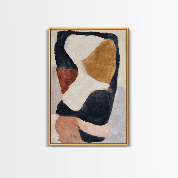Soft Wool Texture Abstract Framed Canvas Print, Scandinavian Art, Living Room Decor, Fine Art, Nordic, Gallery Decor, SCA-2x3-51