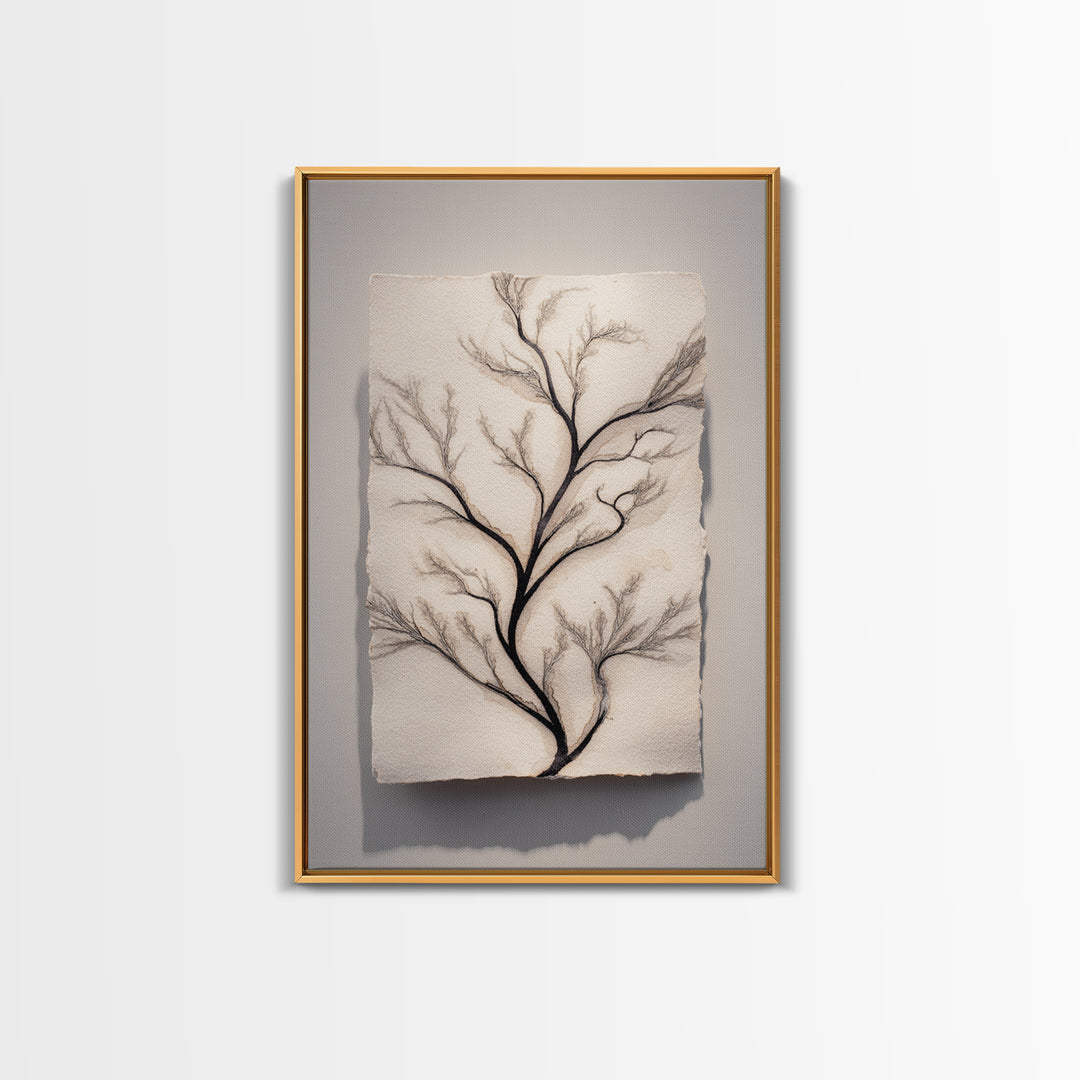 Abstract Arch Shapes Framed Canvas Print, Scandinavian Art, Abstract Wall Art, Living Room Decor, Abstract Art, Nordic, SCA-2x3-94