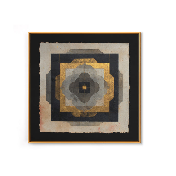 Metatron Cube with Celestial Background Canvas Print, Sacred Geometry Art, Canvas Wall Art, Living Room Decor, Abstract Art, SGA-1x1-3