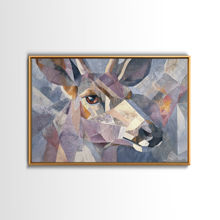 Geometric Wave Pattern Framed Canvas Print, Sacred Geometry Art, Wall Decor Gift, Living Room Decor, Abstract Art, Geometry, SGA-3x2-2