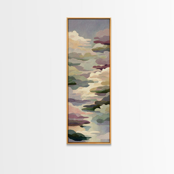 Lavender Bundle with Soft Shadow Canvas Print, Spa Art, Animal Art, Spa Decor, Fine Art, Serenity, Gallery Decor, Neutral Decor, SPA-1x3-43