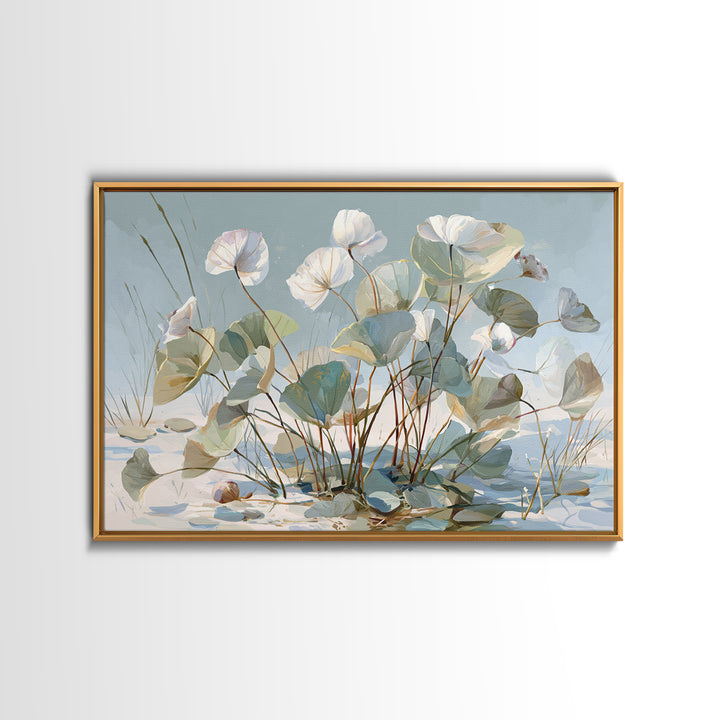 Sage and Ivory Geometric Calm Composition Canvas Print, Spa Art, Fashion Wall Art, Spa Decor, Abstract Art, Serenity, SPA-3x2-1