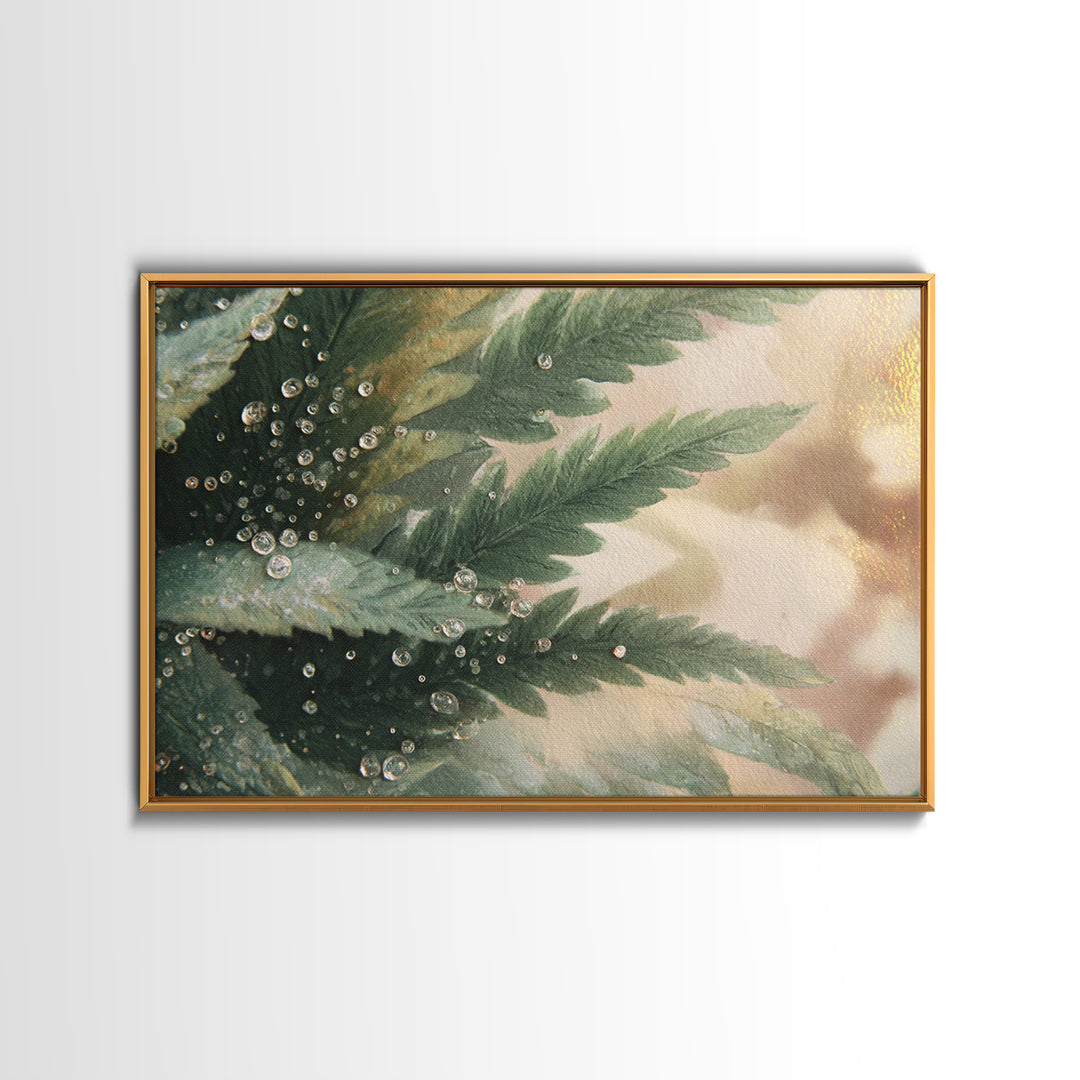 Moonlit Lake Reflection Framed Canvas Print, Spa Art, Gallery Decor, Spa Decor, Fine Art, Serenity, Wall Art, Home Decor, SPA-3x2-27