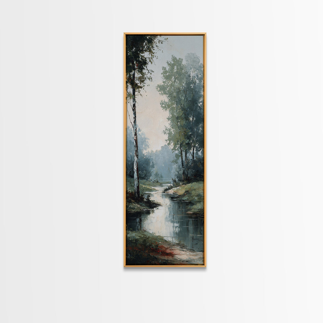 Elegant Nude Figure Study Framed Canvas Print, Traditional Art, Pokemon Poster, Living Room Decor, Fine Art, Classic, TRA-1x3-58