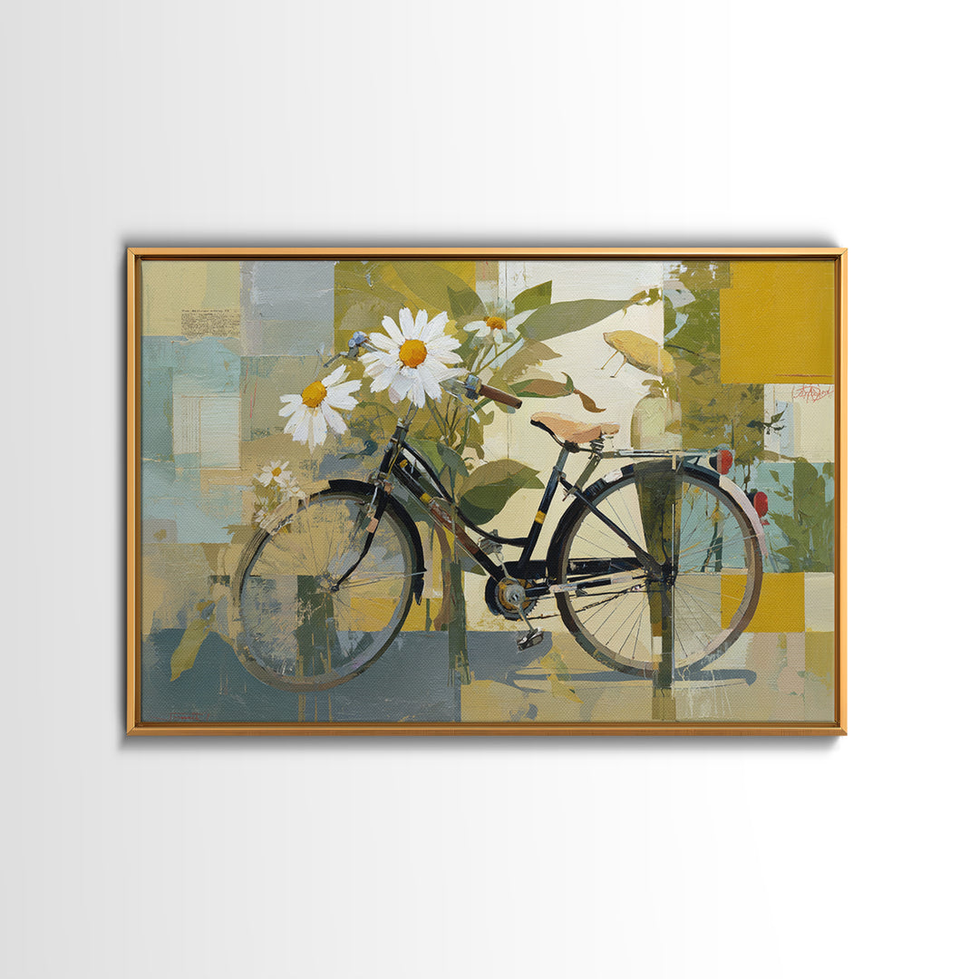 City Park Tree Framed by Buildings Framed Canvas Print, Urban Art, Modern Wall Art, Living Room Decor, Fine Art, Urban, URB-3x2-46