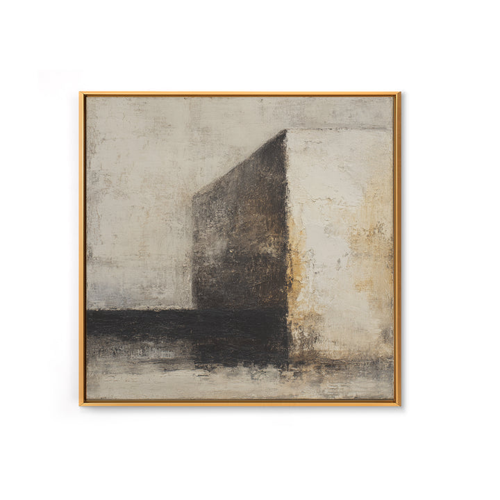 Black and White Architectural Study Framed Canvas Print, Wall Art, Gallery Decor, Living Room Decor, Fine Art, WAL-1x1-32
