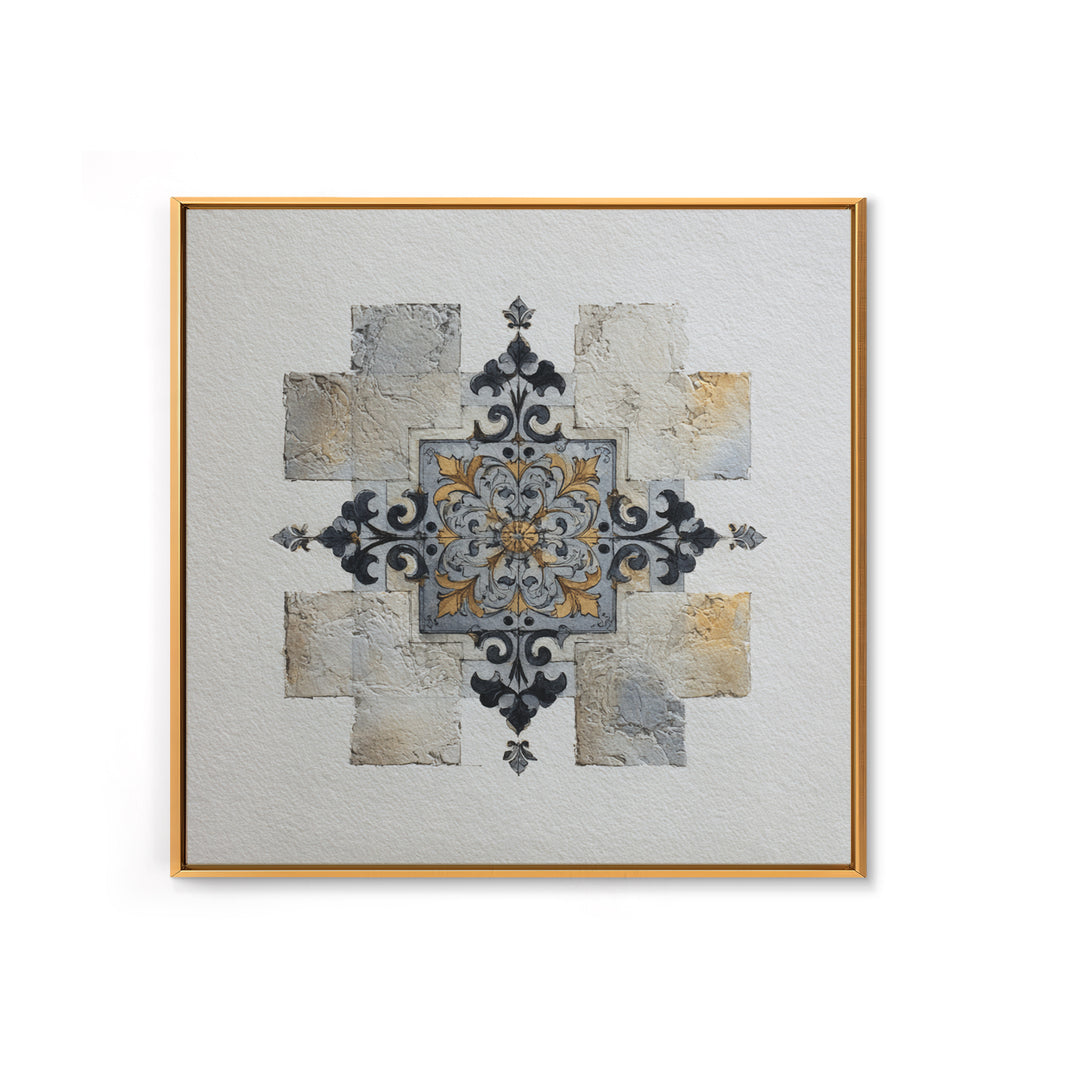 Black and White Architectural Study Framed Canvas Print, Wall Art, Printable Wall Art, Living Room Decor, Fine Art, WAL-1x1-8