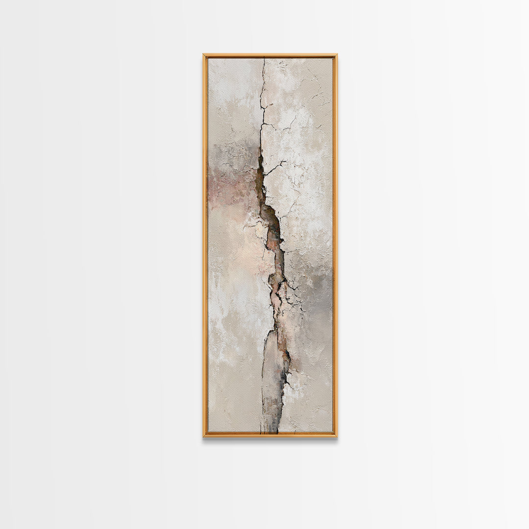 Minimal Line Portrait Framed Canvas Print, Wall Art, Luxury Decor, Living Room Decor, Fine Art, Heart, Printable Wall Art, WAL-1x3-66