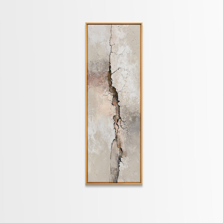 Minimal Line Portrait Framed Canvas Print, Wall Art, Luxury Decor, Living Room Decor, Fine Art, Heart, Printable Wall Art, WAL-1x3-66