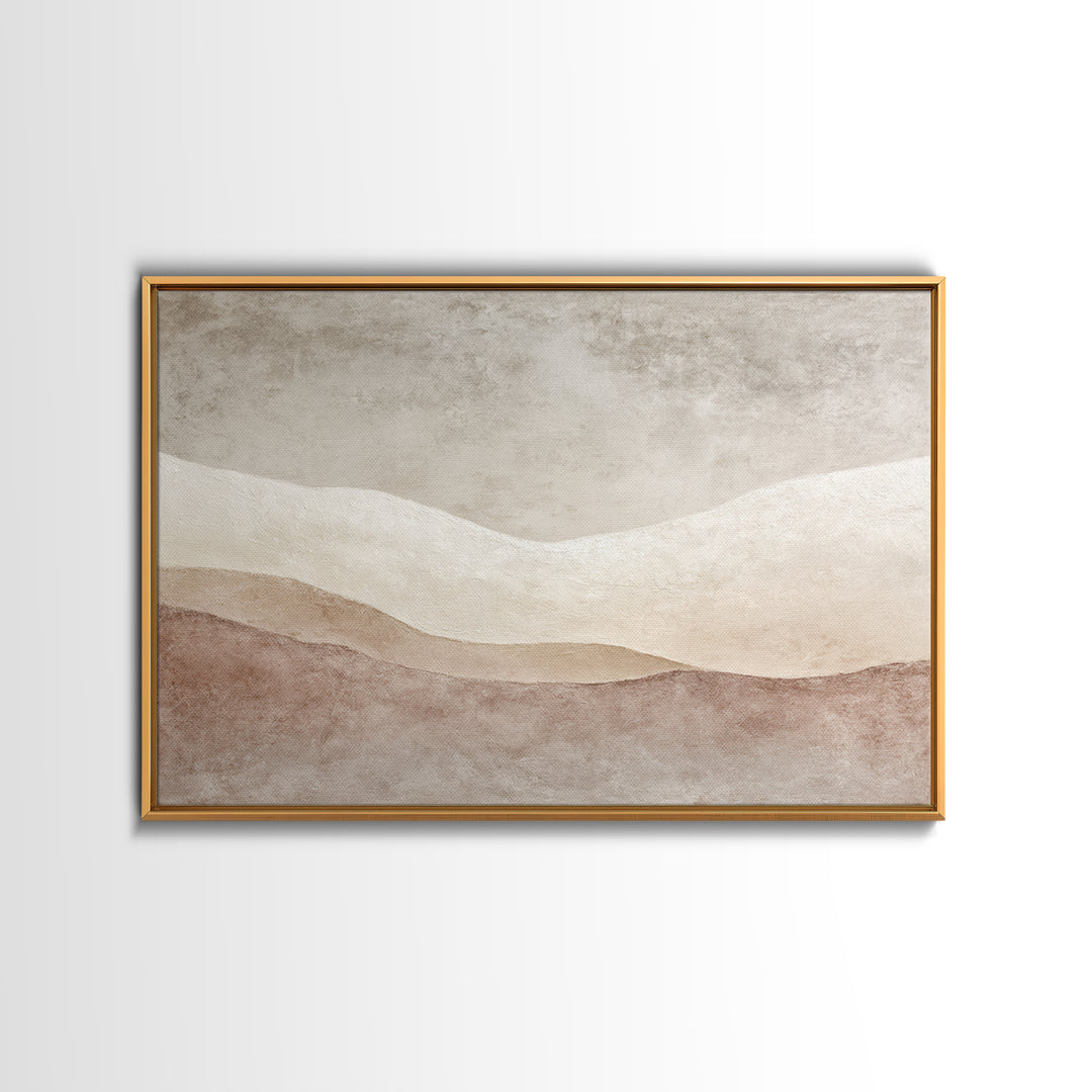 Minimal Line Portrait Framed Canvas Print, Wall Art, Art Deco, Living Room Decor, Fine Art, Abstract Wall Art, WAL-3x2-10