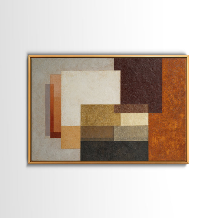Modern Geometric Composition for Living Spaces Canvas Print, Wall Art, Prints Wall Art, Living Room Decor, Fine Art, WAL-3x2-32