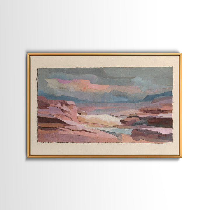 Moody Forest Landscape Canvas Print, Wall Art, Wall Hanging, Living Room Decor, Fine Art, Gallery Decor, Neutral Decor, WAL-3x2-62