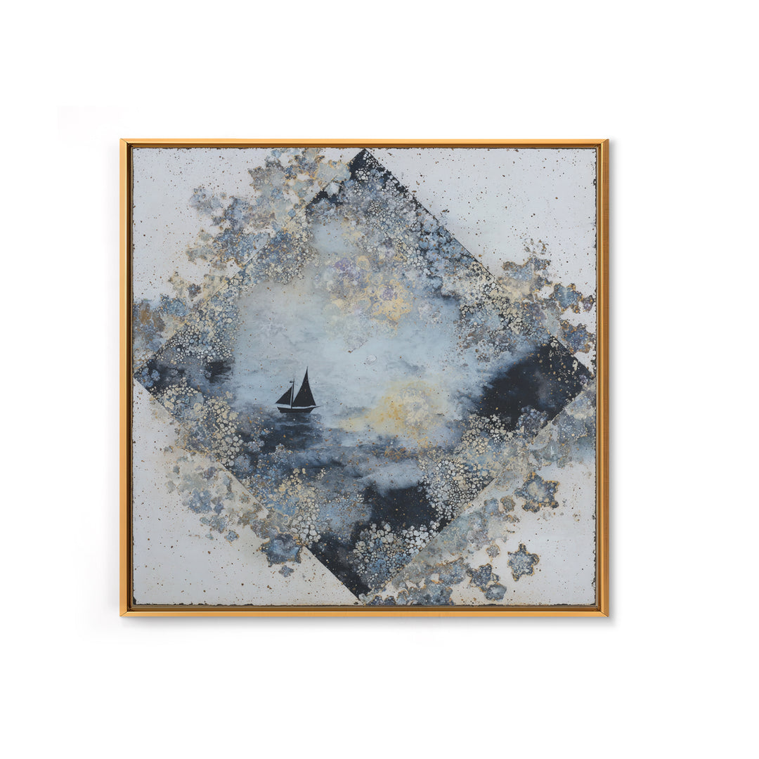 Two Swans Forming a Heart on Dark Framed Canvas Print, Wedding Art, Wedding Table Decor, Living Room Decor, Fine Art, Romance, WED-1x1-2