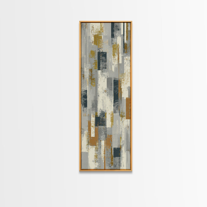 Lace Pattern Ivory Abstraction Framed Canvas Print, Wedding Art, Wedding Guest Book, Living Room Decor, Fine Art, Romance, WED-1x3-79